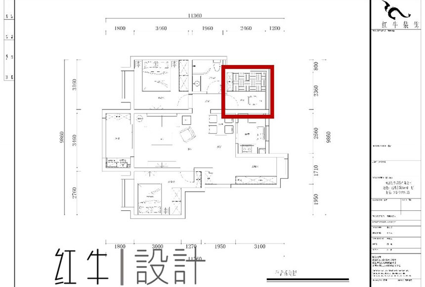 水印860x580_熊皓宇_南（nán）京市江寧區五礦瀾悅方山95㎡現代簡（jiǎn）約風格裝修_平麵布置圖wx