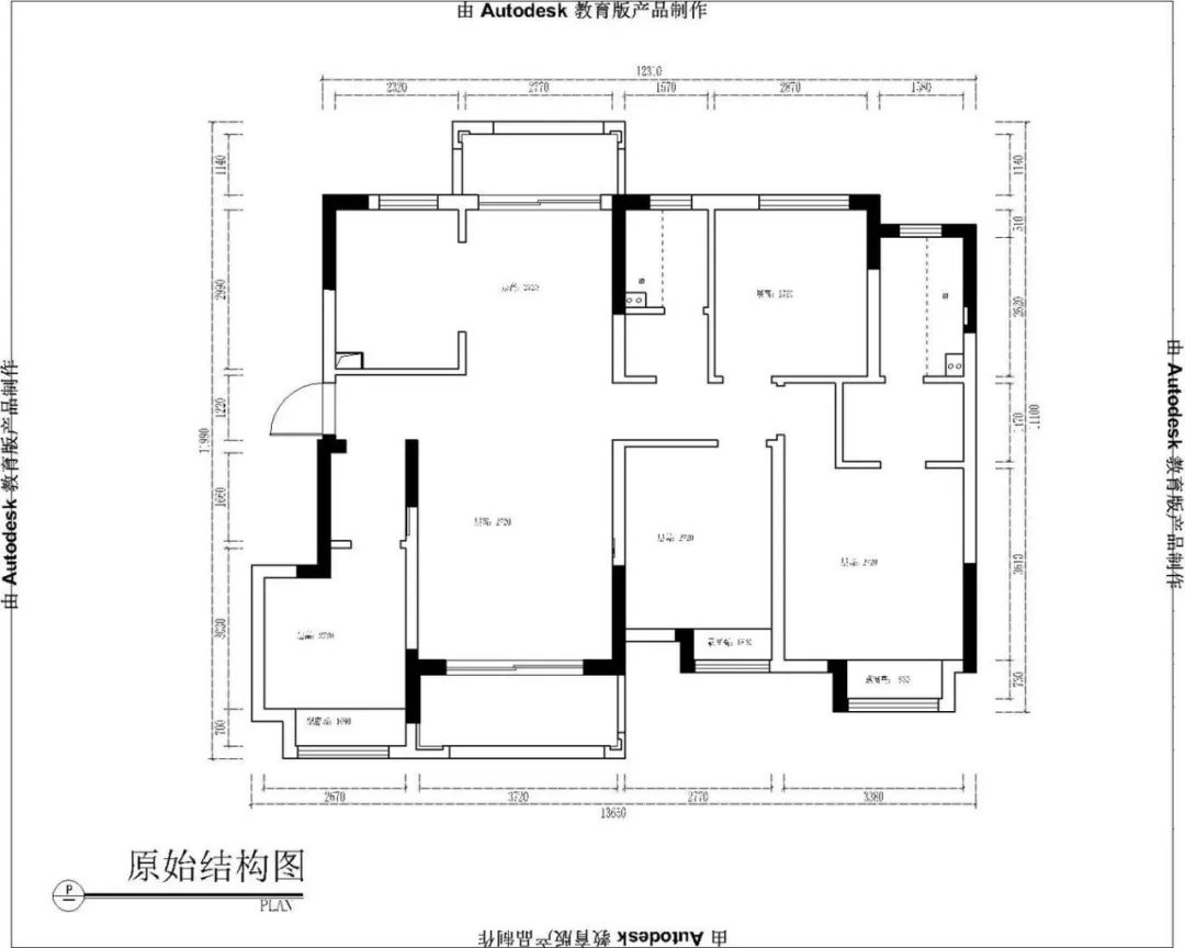 張桐瑋_紅牛設計--電建（jiàn）洺悅府130㎡北歐風（fēng）格02戶型分析