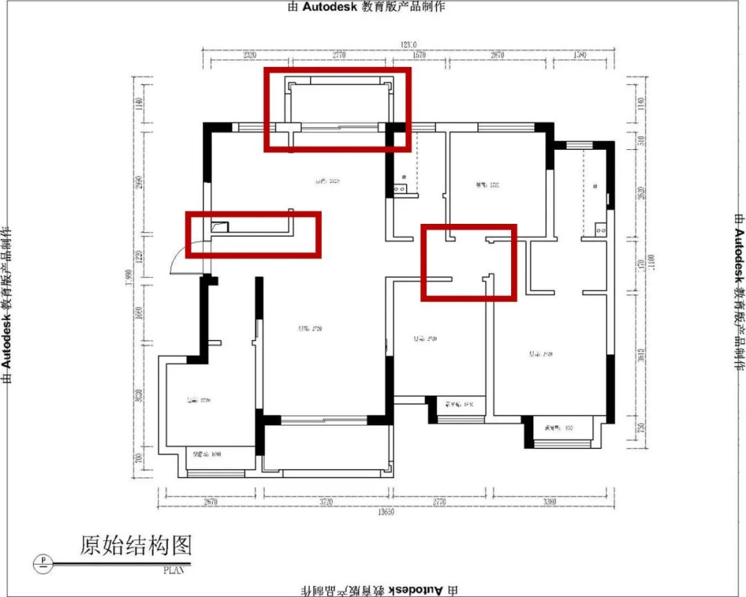 張桐（tóng）瑋_紅牛設計--電建洺悅府130㎡北歐風格03戶型分（fèn）析