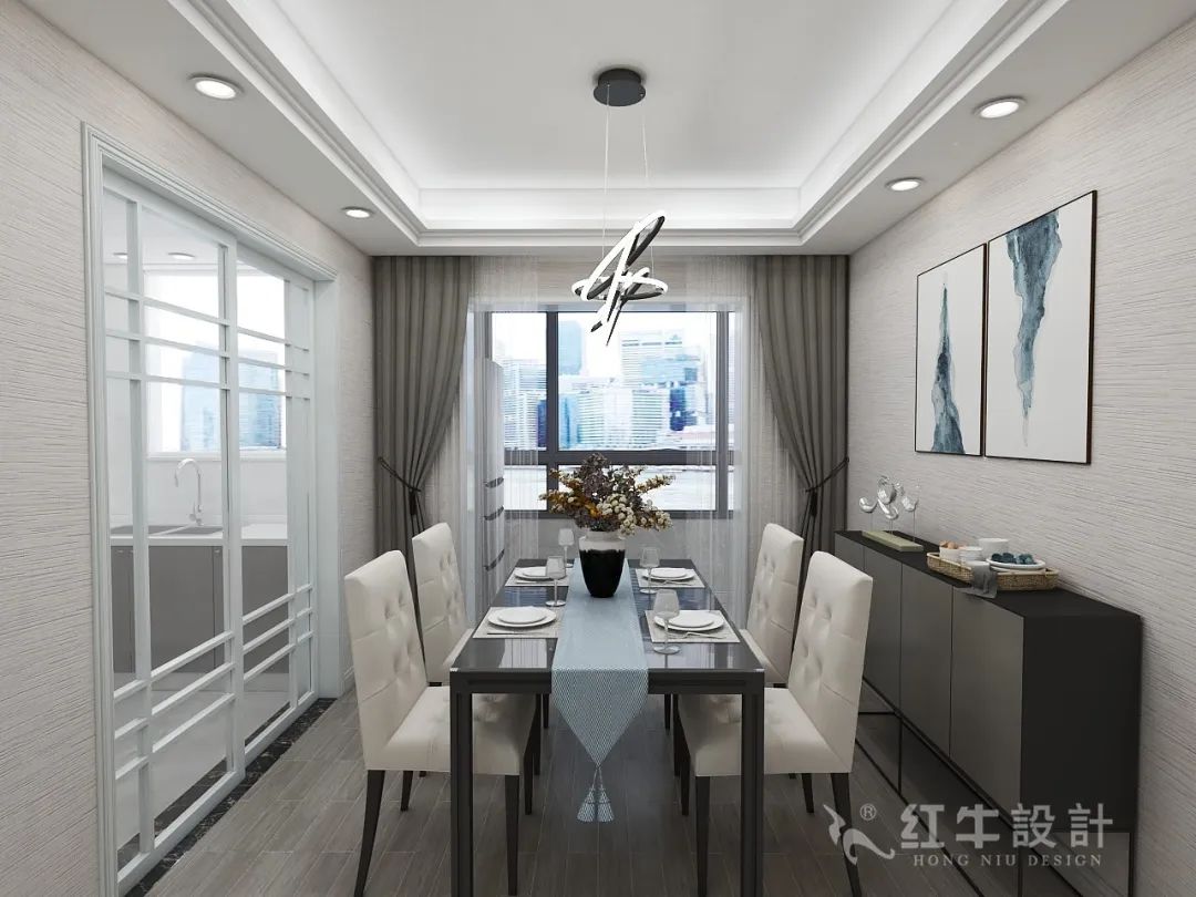 115㎡--保（bǎo）利國際社區戶型解析04效（xiào）果圖欣賞_餐廳