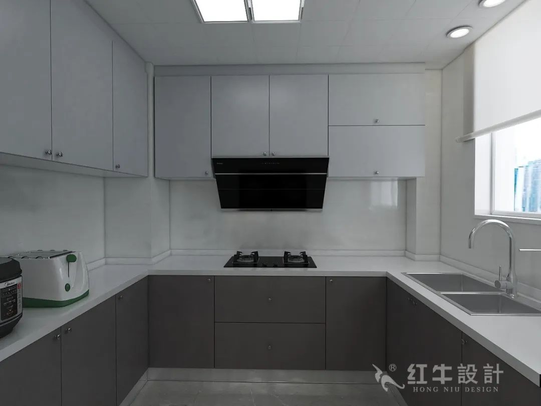 115㎡--保利國際社區戶型解析05效果圖欣賞_廚房