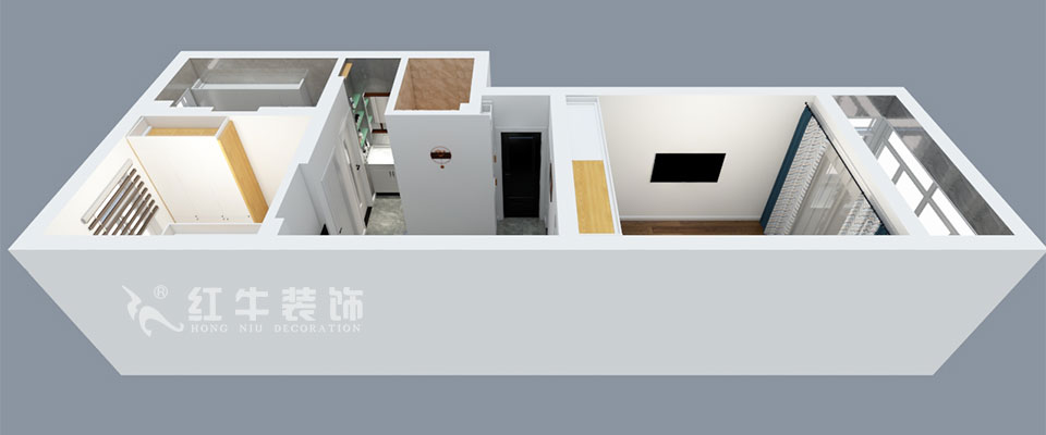 張智猿_濱江花園西（xī）園25-2-602-52㎡-現代（dài）簡（jiǎn）約風格_2室1廳1衛（老房裝修）_定（dìng）製（zhì）家￥80749_全包8
