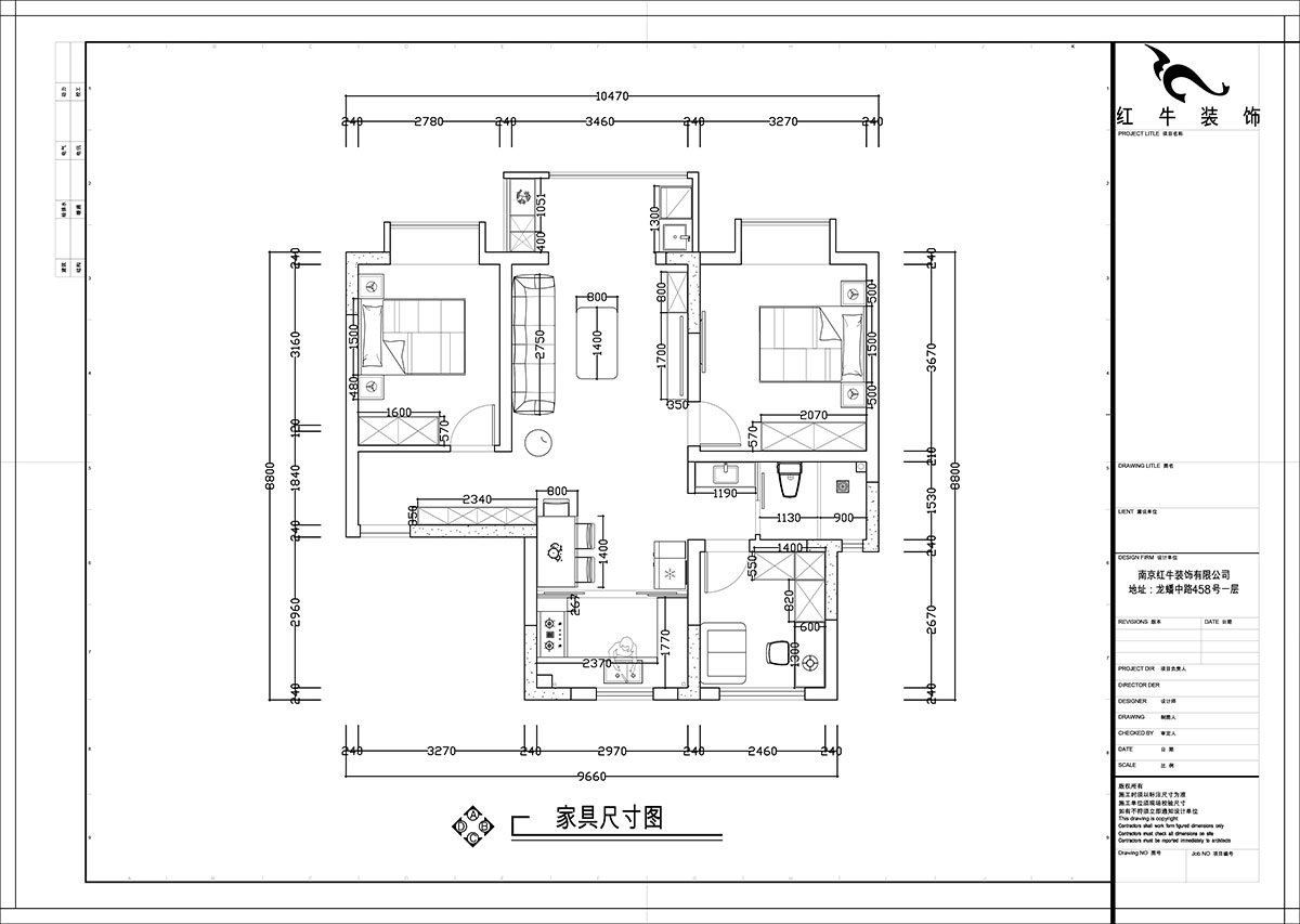 張智猿｜白馬瀾山2-702-89㎡-現（xiàn）代風格｜3室1廳1衛｜新房裝修｜定製家（jiā）｜全包12萬｜00_03家具尺寸圖